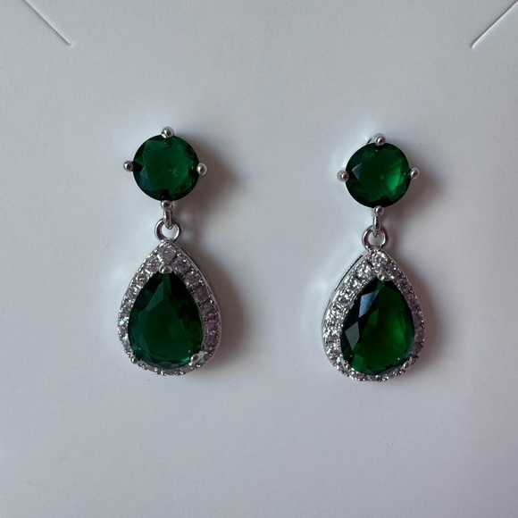 Luxury Water Drop Dangle Earrings Women - Picture 4 of 4